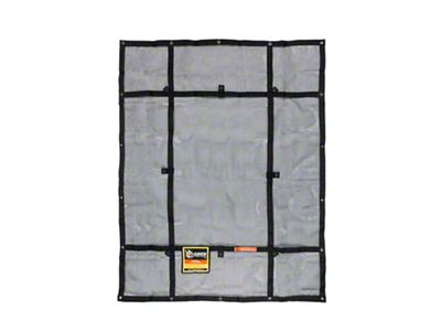 Gladiator Cargo Nets Mesh Cargo Tarp; Small (09-24 RAM 1500 w/ 5.7-Foot Box)