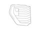GM Bumper Insert; Front Left; Fog Lamp Opening Cover; Without Fog Lamps (19-21 Sierra 1500)
