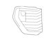 GM Bumper Insert; Front Right; Fog Lamp Opening Cover; Without Fog Lamps (19-21 Sierra 1500)