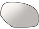 GM Door Mirror Glass; Right; Power; Heated; Convex (07-10 Sierra 2500 HD)