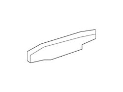 GM Exterior Door Handle; Rear Left; Textured Black (07-14 Sierra 2500 HD)