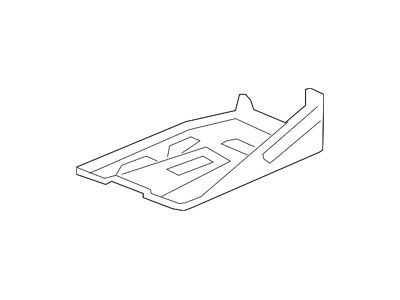 GM Battery Tray; Left (07-14 Sierra 3500 HD)