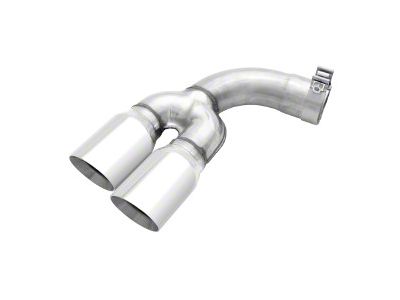 GM Direct Fit Exhaust Tips; 3.75-Inch; Polished (19-24 3.0L Duramax Silverado 1500)