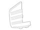 GM Bumper Cover Molding; Front Left; 2nd Design; From 09-28-18 (19-24 Silverado 1500)