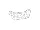 GM Bumper Cover Retainer; Front Left; Upper (14-15 Silverado 1500)