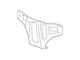 GM Bumper Cover Support; Front Center; Lower Fascia (16-18 Silverado 1500)