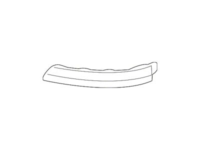 GM Front Bumper to Body Outer Filler Panel; Driver Side; Primed (16-18 Silverado 1500)