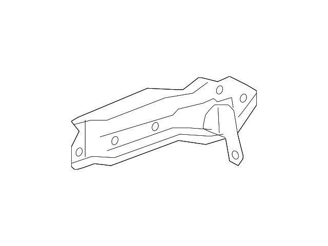 GM Fender Brace; Front Left; Rear Upper Bracket (14-18 Silverado 1500)