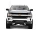 GM Front Bumper with Fog Light Openings; Chrome (16-18 Silverado 1500)