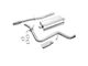 GM Performance Single Exhaust System with Polished Tip; Side Exit (19-24 5.3L Silverado 1500)