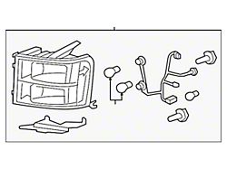 GM Headlight; Passenger Side (07-14 Silverado 2500 HD)