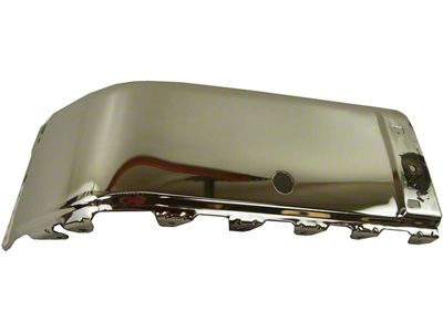 GM Bumper Extension; Rear Right Outer; With Rear Object Sensor; Chrome (07-14 Silverado 3500 HD)