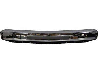 GM Front Bumper Face Bar with Air Intake Opening; Chrome (07-10 Silverado 3500 HD)