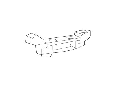 GM Bumper Support; Front Right; Side Mounting Guide; Bracket (15-19 Silverado 3500 HD)