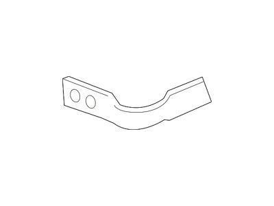 GM Bumper Support; Front Right; Impact Bar Brace; Bracket (11-14 Silverado 3500 HD)