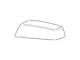 GM Mirror Cover; Driver Side; Primed (15-19 Silverado 3500 HD)