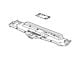 GM Panel Molding; Front (15-19 Silverado 3500 HD)