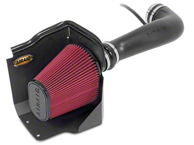 Airaid Cold Air Dam Intake with Red SynthaMax Dry Filter (09-13 6.2L Sierra 1500 w/ Electric Cooling Fan)
