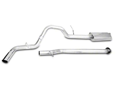 CGS Motorsports Aluminized Single Exhaust System; Side Exit (09-13 4.8L Sierra 1500)