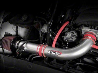 CGS Motorsports Cold Air Intake; Ceramic Silver (14-18 5.3L Sierra 1500)