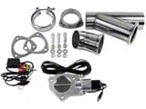 Granatelli Motor Sports Electronic Exhaust Cutout System; 4-Inch Stainless Steel (Universal; Some Adaptation May Be Required)