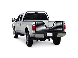 Go Industries Louvered V-Gate Air Flow Tailgate; Black (11-16 F-350 Super Duty)