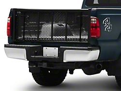 Go Industries Straight Air Flow Tailgate; Black (11-16 F-350 Super Duty)