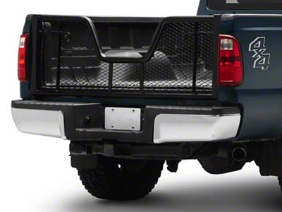 Go Industries V-Gate Air Flow Tailgate; Black (11-16 F-350 Super Duty)