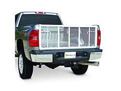 Go Industries Straight Air Flow Tailgate; White (07-19 Sierra 2500 HD)