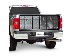 Go Industries Straight Air Flow Tailgate; Black (07-13 Silverado 1500)