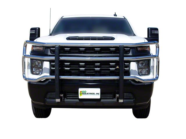 Go Industries Big Tex Grille Guard; Chrome (20-23 Silverado 2500 HD)