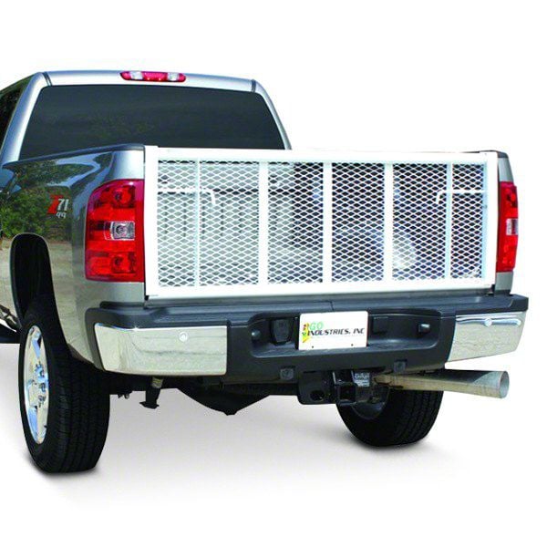 Go Industries Silverado 2500 Straight Air Flow Tailgate; White 6634 (07 