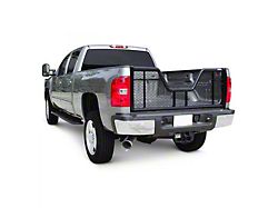 Go Industries V-Gate Air Flow Tailgate; Black (07-19 Silverado 2500 HD)