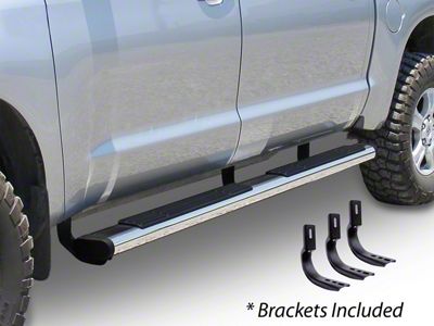 Go Rhino 6-Inch OE Xtreme Composite Side Step Bars; Chrome (04-14 F-150 SuperCab)