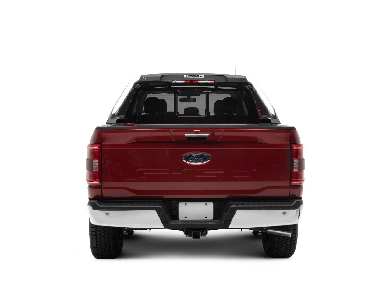 Go Rhino F 150 Sport Bar 20 Roll Bar With Power Actuated Retractable Light Mount Polished 0925