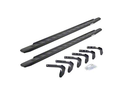 Go Rhino RB30 Running Boards; Textured Black (99-16 F-250 Super Duty SuperCab)