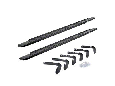 Go Rhino RB30 Running Boards; Textured Black (99-16 F-250 Super Duty SuperCrew)