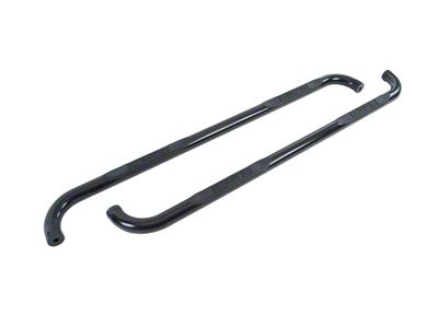 Go Rhino 3-Inch 4000 Series Cab Length Side Step Bars; Black (11-16 F-350 Super Duty SuperCrew)