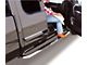 Go Rhino 3-Inch 4000 Series Cab Length Side Step Bars; Polished (17-24 F-350 Super Duty SuperCab)