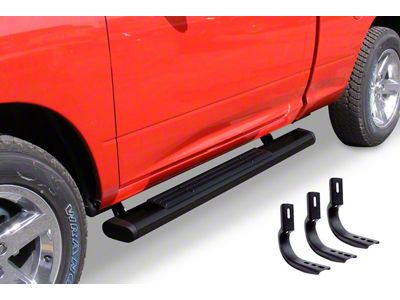 Go Rhino 6-Inch OE Xtreme Side Step Bars; Black (11-16 F-350 Super Duty Regular Cab)