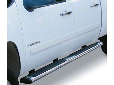 Go Rhino 6-Inch OE Xtreme Side Step Bars; Polished (17-24 F-350 Super Duty SuperCab)