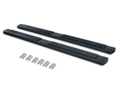 Go Rhino 6-Inch OE Xtreme Side Step Bars; Textured Black (17-24 F-350 Super Duty SuperCrew)