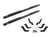 Go Rhino 4-Inch OE Xtreme Side Step Bars; Textured Black (09-14 RAM 1500 Crew Cab)