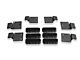 Go Rhino Dominator Xtreme D6 Side Step Bars; Textured Black (19-25 RAM 1500 Crew Cab)