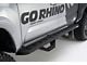 Go Rhino RB10 Running Boards with Drop Steps; Protective Bedliner Coating (10-24 RAM 2500 Crew Cab)