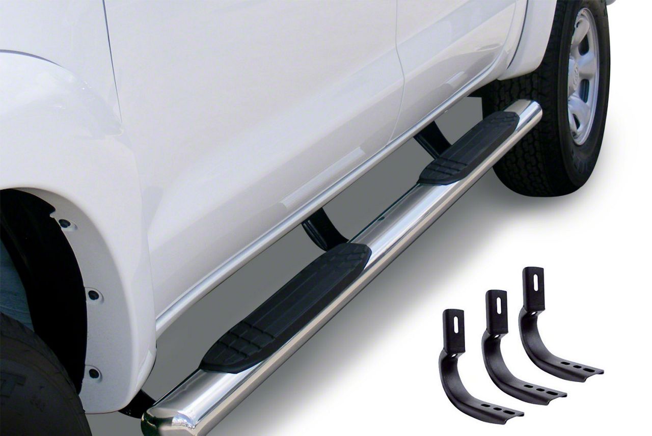 Go Rhino RAM 2500 4-Inch OE Xtreme Side Step Bars; Polished 684409987PS ...