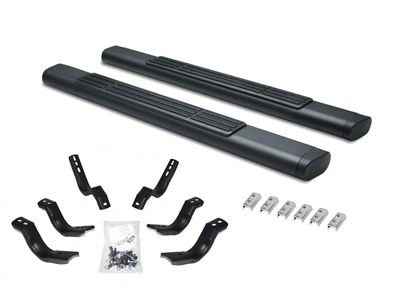 Go Rhino 6-Inch OE Xtreme Side Step Bars; Textured Black (10-24 RAM 2500 Regular Cab)