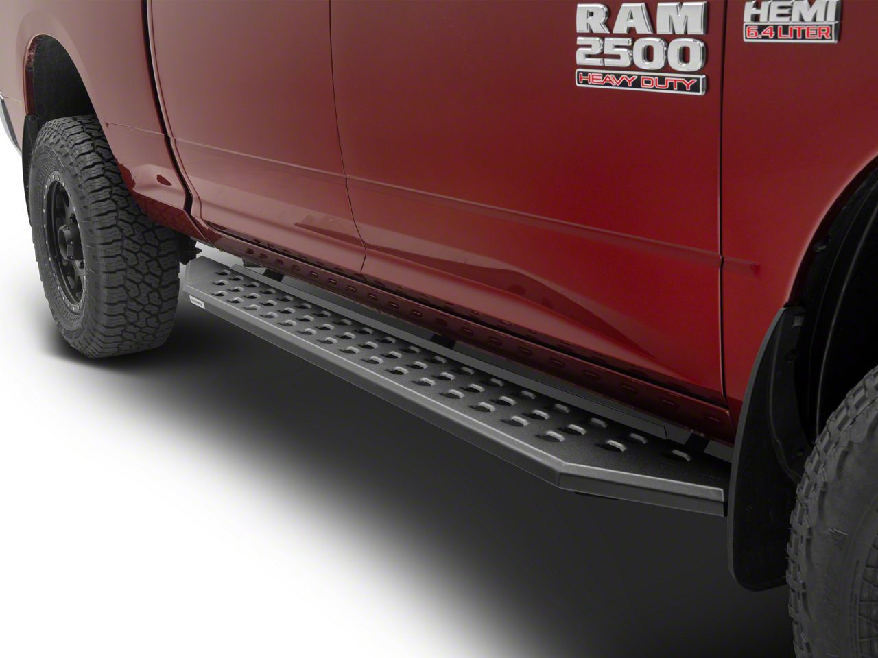 Go Rhino RAM 2500 RB20 Running Boards; Textured Black 69410687PC (10-24 ...