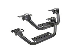 Go Rhino Drop Steps for Dominator D6 Side Steps Only; Textured Black (10-25 RAM 2500 Crew Cab)