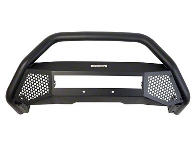 Go Rhino RC4 LR Bull Bar with 20-Inch LED Light Bar; Textured Black (10-18 RAM 3500)